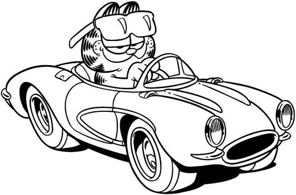 Coloring page: Sports car / Tuning (Transportation) #147009 - Free Printable Coloring Pages