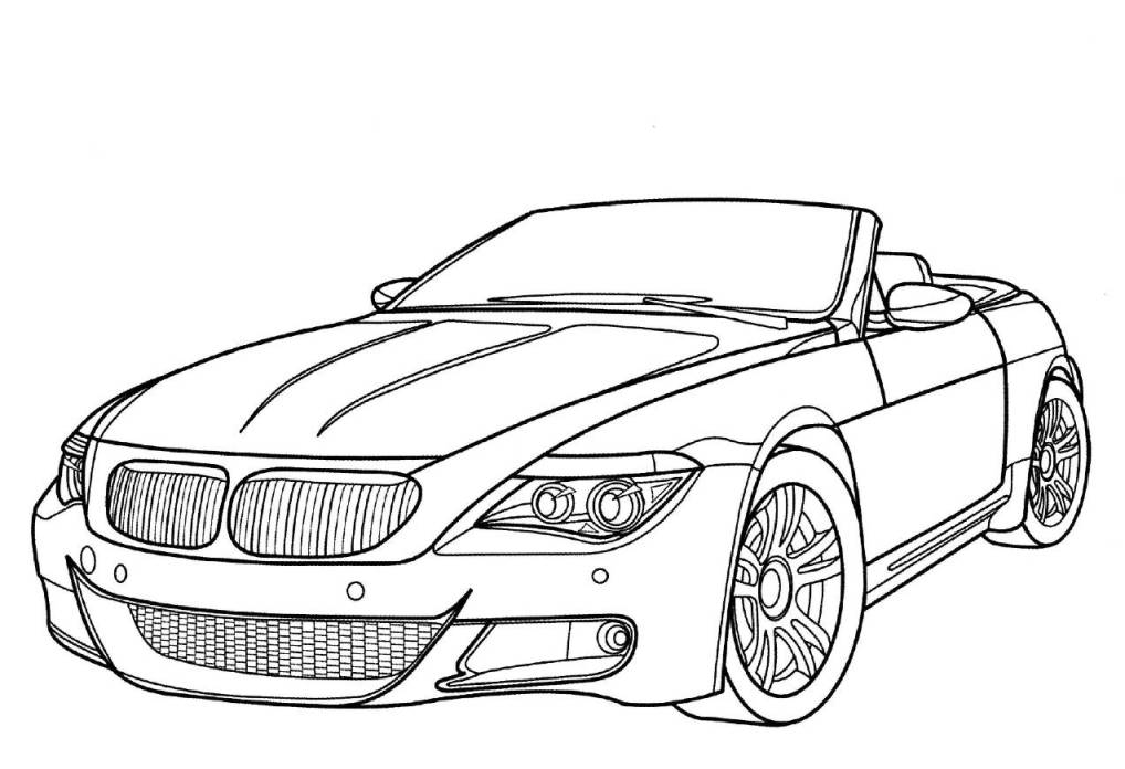 Coloring page: Sports car / Tuning (Transportation) #147015 - Free Printable Coloring Pages