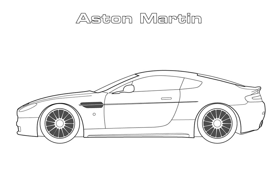 Coloring page: Sports car / Tuning (Transportation) #147024 - Free Printable Coloring Pages