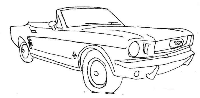 Coloring page: Sports car / Tuning (Transportation) #147058 - Free Printable Coloring Pages