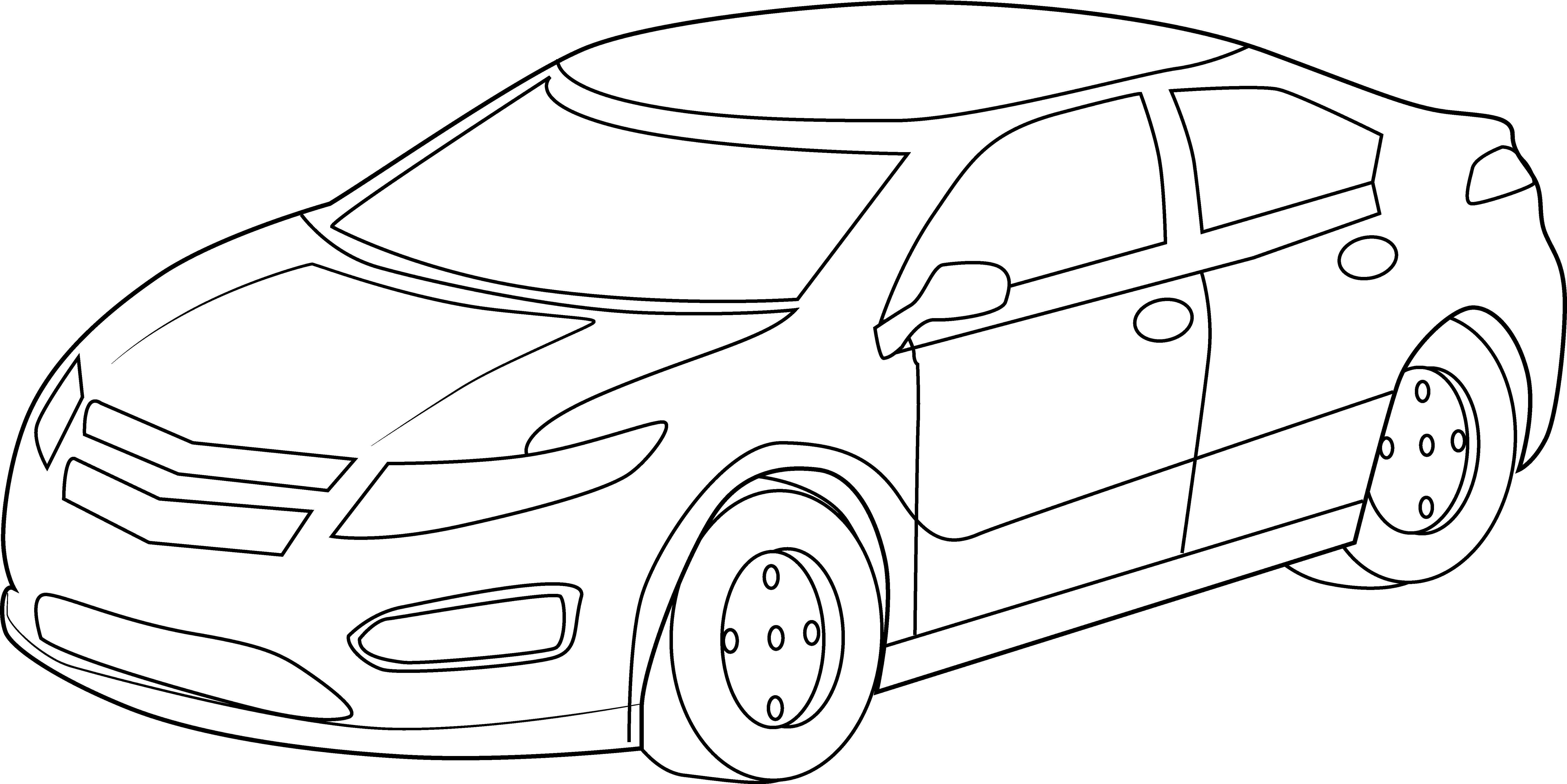 Coloring page: Sports car / Tuning (Transportation) #147065 - Free Printable Coloring Pages
