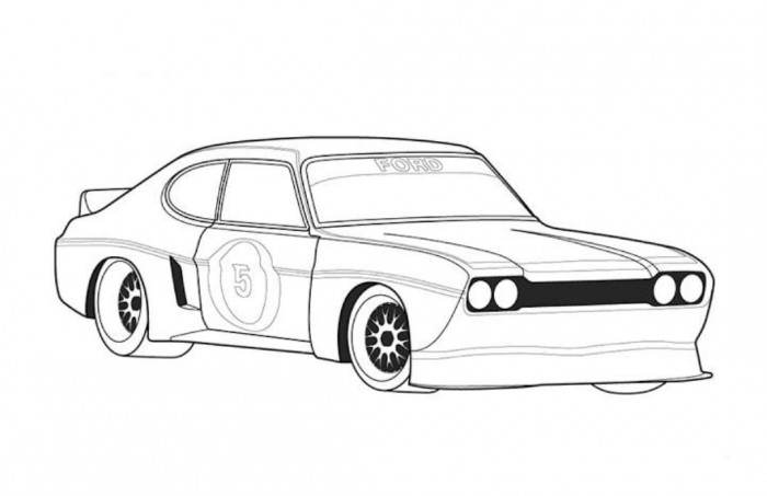 Download Sports car / Tuning #147067 (Transportation) - Printable coloring pages