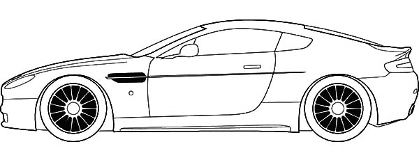 Coloring page: Sports car / Tuning (Transportation) #147088 - Free Printable Coloring Pages