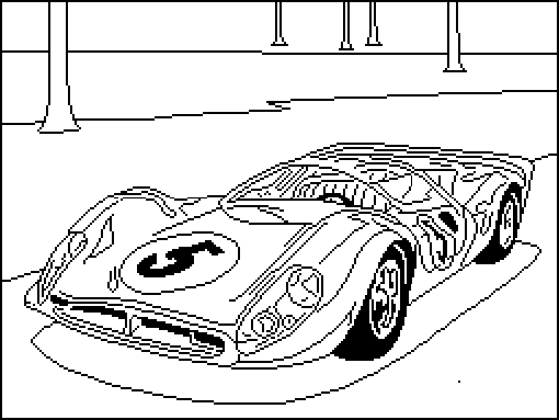 Coloring page: Sports car / Tuning (Transportation) #147094 - Free Printable Coloring Pages