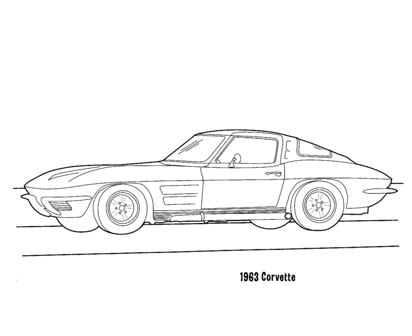 Coloring page: Sports car / Tuning (Transportation) #147105 - Free Printable Coloring Pages