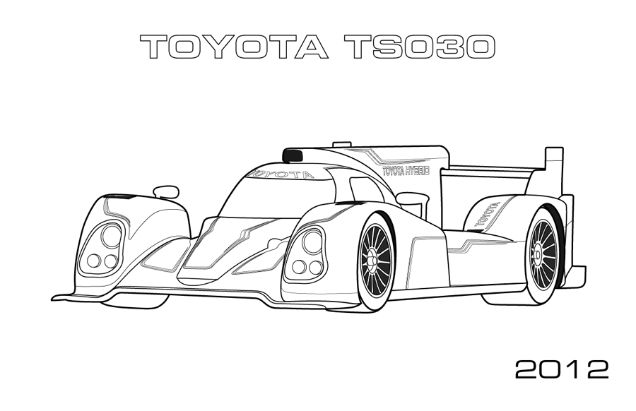 Coloring page: Sports car / Tuning (Transportation) #147117 - Free Printable Coloring Pages