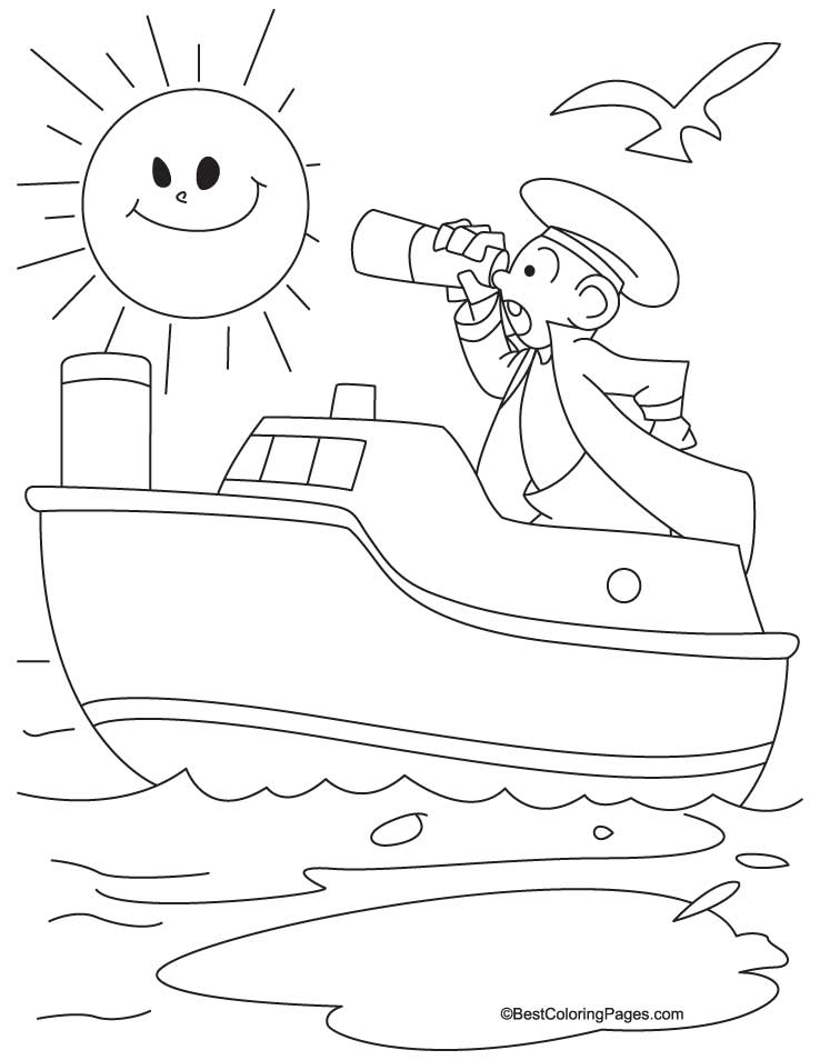 Coloring page: Submarine (Transportation) #137720 - Free Printable Coloring Pages
