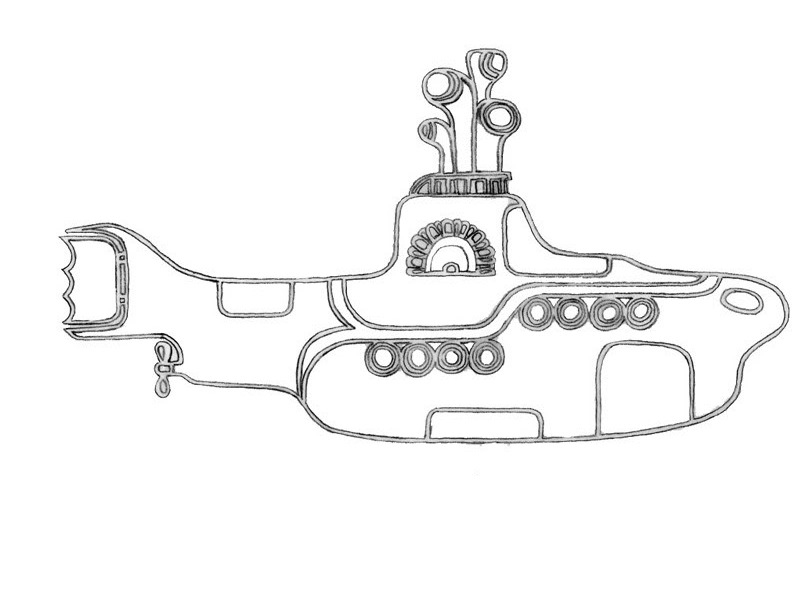 Coloring page: Submarine (Transportation) #137735 - Free Printable Coloring Pages