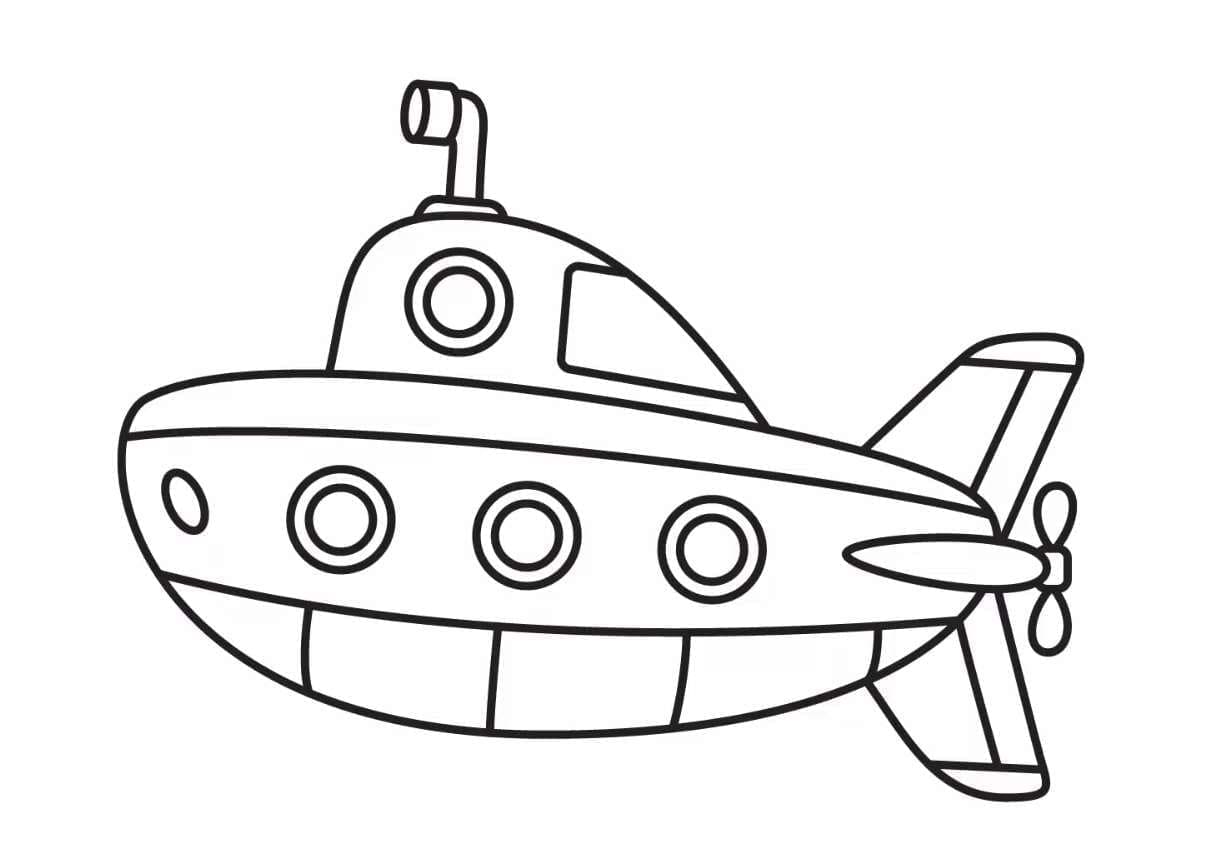Free printable Submarine coloring page #206202 from Transportation collection Free printable Submarine coloring page #206202 from Transportation collection