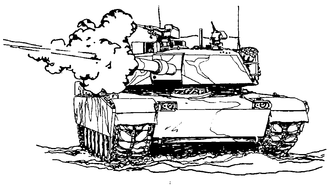 Coloring page: Tank (Transportation) #138014 - Free Printable Coloring Pages