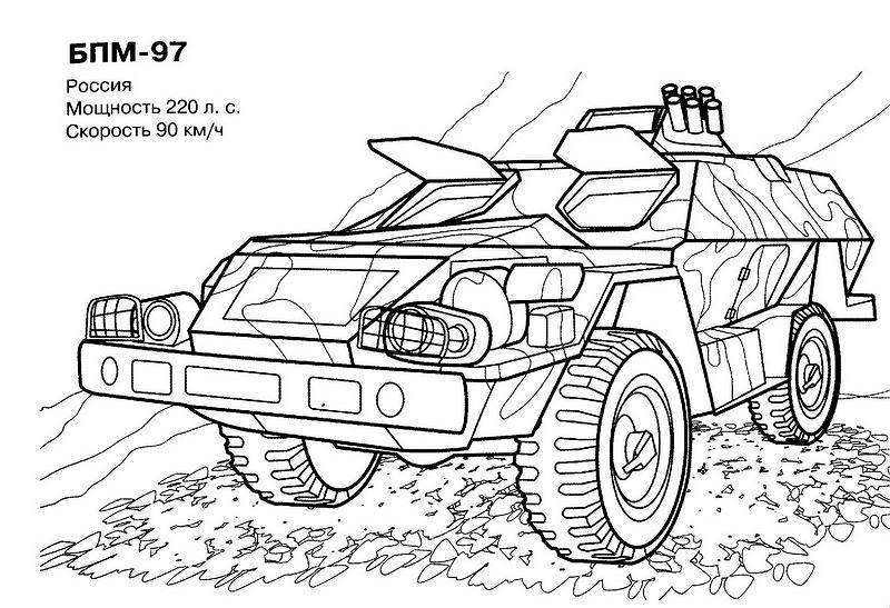Coloring page: Tank (Transportation) #138033 - Free Printable Coloring Pages