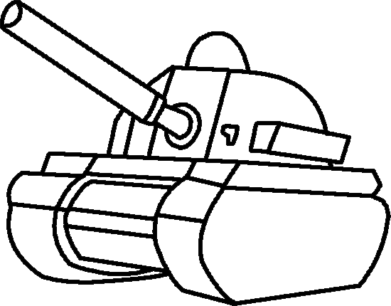 Coloring page: Tank (Transportation) #138035 - Free Printable Coloring Pages