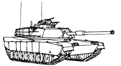 Coloring page: Tank (Transportation) #138164 - Free Printable Coloring Pages
