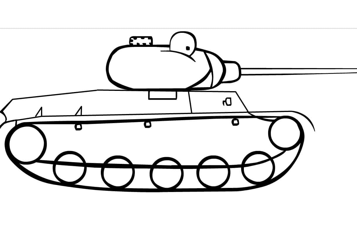 Free printable Tank coloring page #192631 from Transportation collection