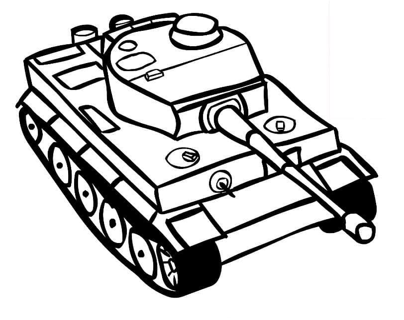 Free printable Tank coloring page #192636 from Transportation collection Free printable Tank coloring page #192636 from Transportation collection