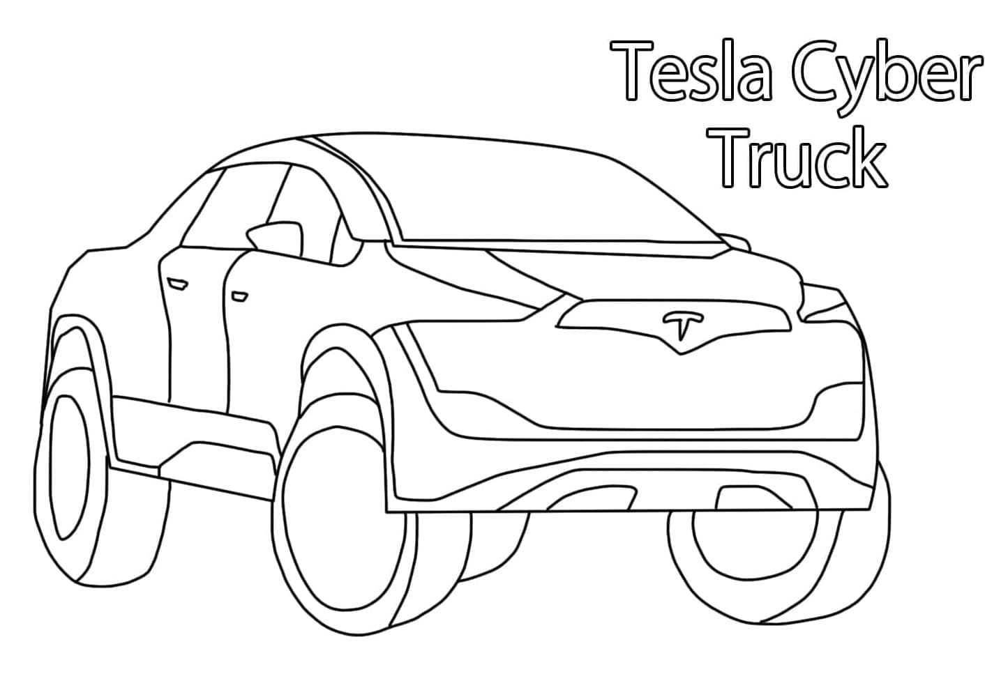Free printable Tesla coloring page #207824 from Transportation collection Free printable Tesla coloring page #207824 from Transportation collection