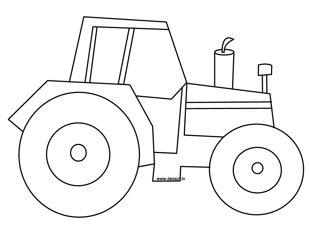 Coloring page: Tractor (Transportation) #141934 - Free Printable Coloring Pages
