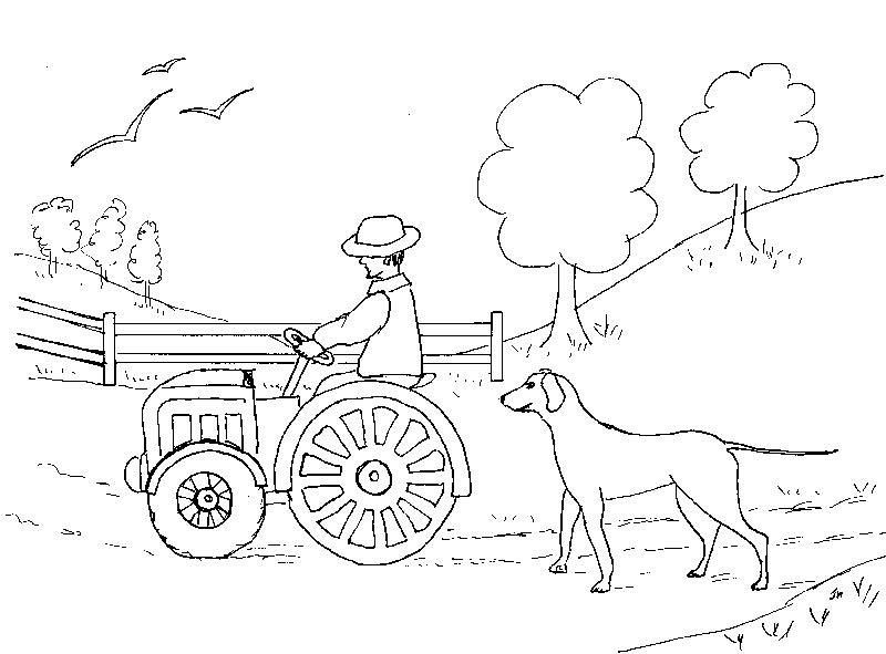 Coloring page: Tractor (Transportation) #141962 - Free Printable Coloring Pages