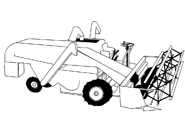 Coloring page: Tractor (Transportation) #141963 - Free Printable Coloring Pages
