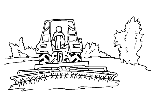 Coloring page: Tractor (Transportation) #141970 - Free Printable Coloring Pages