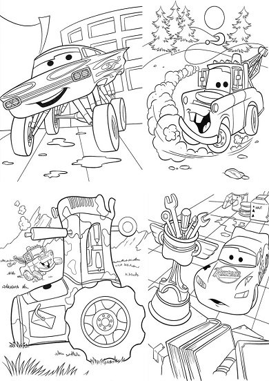Coloring page: Tractor (Transportation) #141989 - Free Printable Coloring Pages