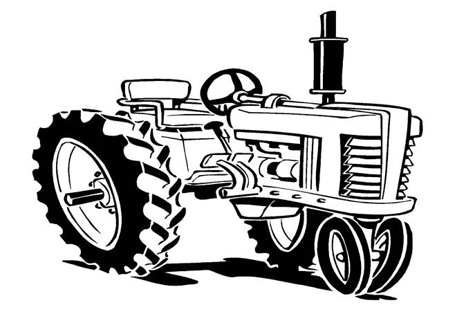 Coloring page: Tractor (Transportation) #141994 - Free Printable Coloring Pages