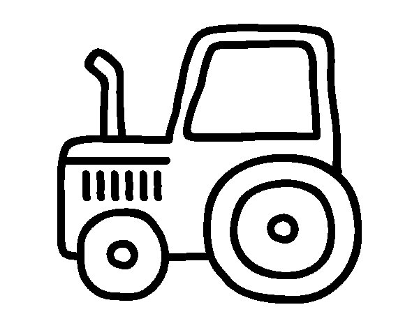 Drawing Tractor #142041 (Transportation) – Printable coloring pages