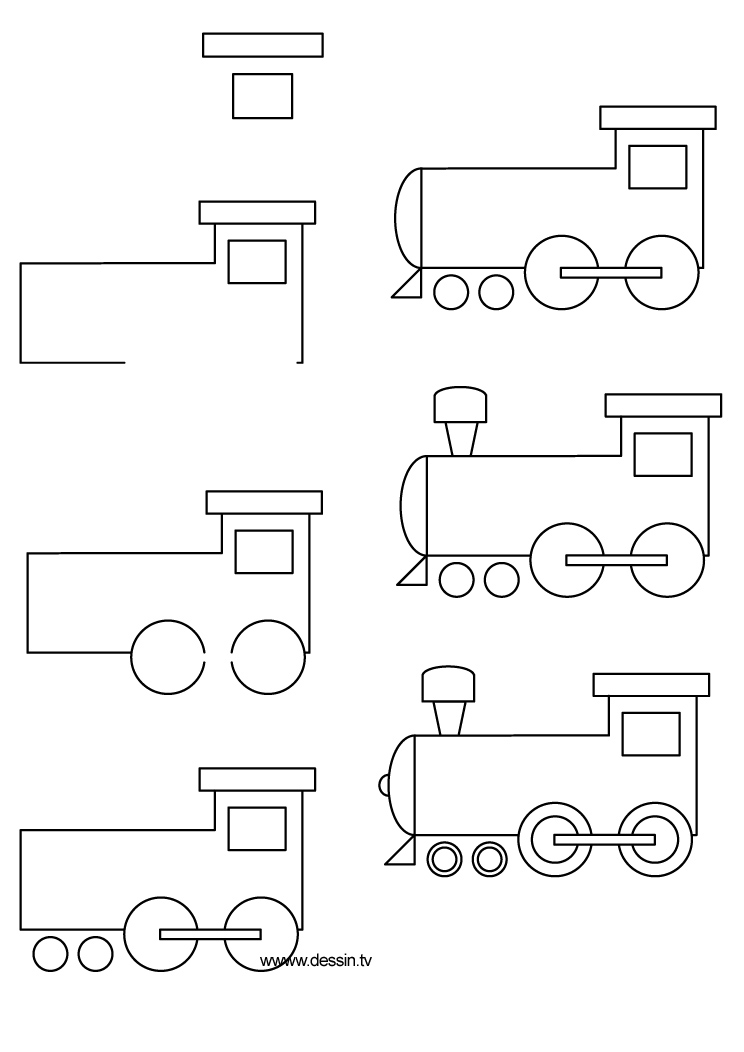 Coloring page: Train / Locomotive (Transportation) #135079 - Free Printable Coloring Pages