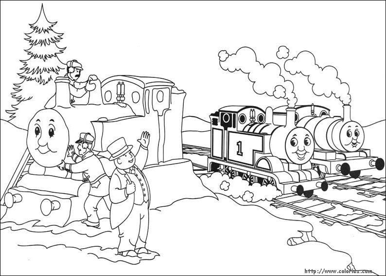 Coloring page: Train / Locomotive (Transportation) #135081 - Free Printable Coloring Pages