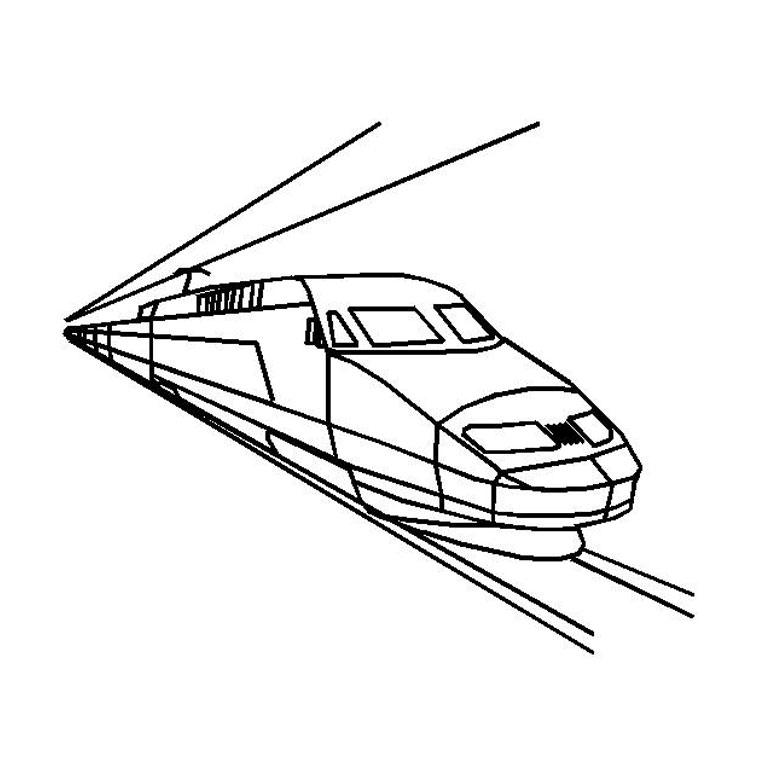 Coloring page: Train / Locomotive (Transportation) #135090 - Free Printable Coloring Pages