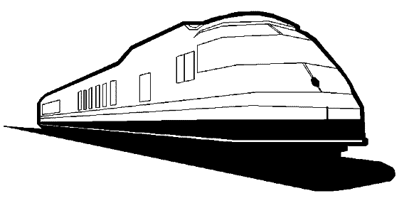 Coloring page: Train / Locomotive (Transportation) #135117 - Free Printable Coloring Pages