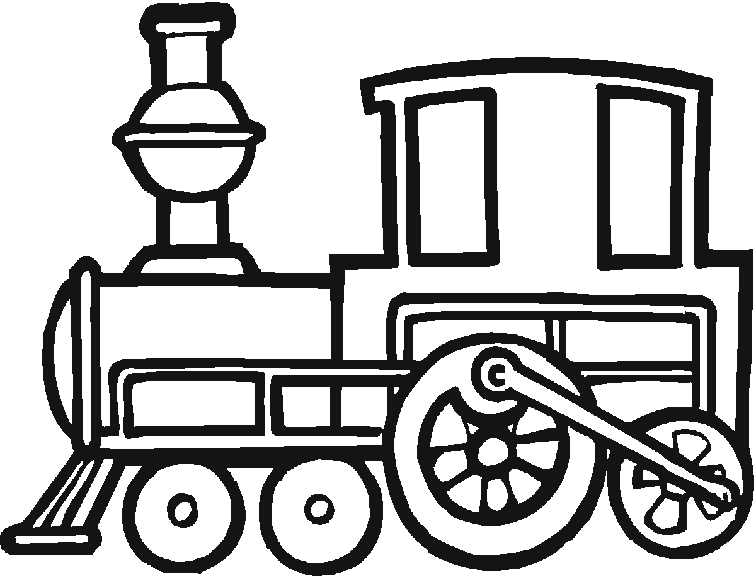 Coloring page: Train / Locomotive (Transportation) #135188 - Free Printable Coloring Pages