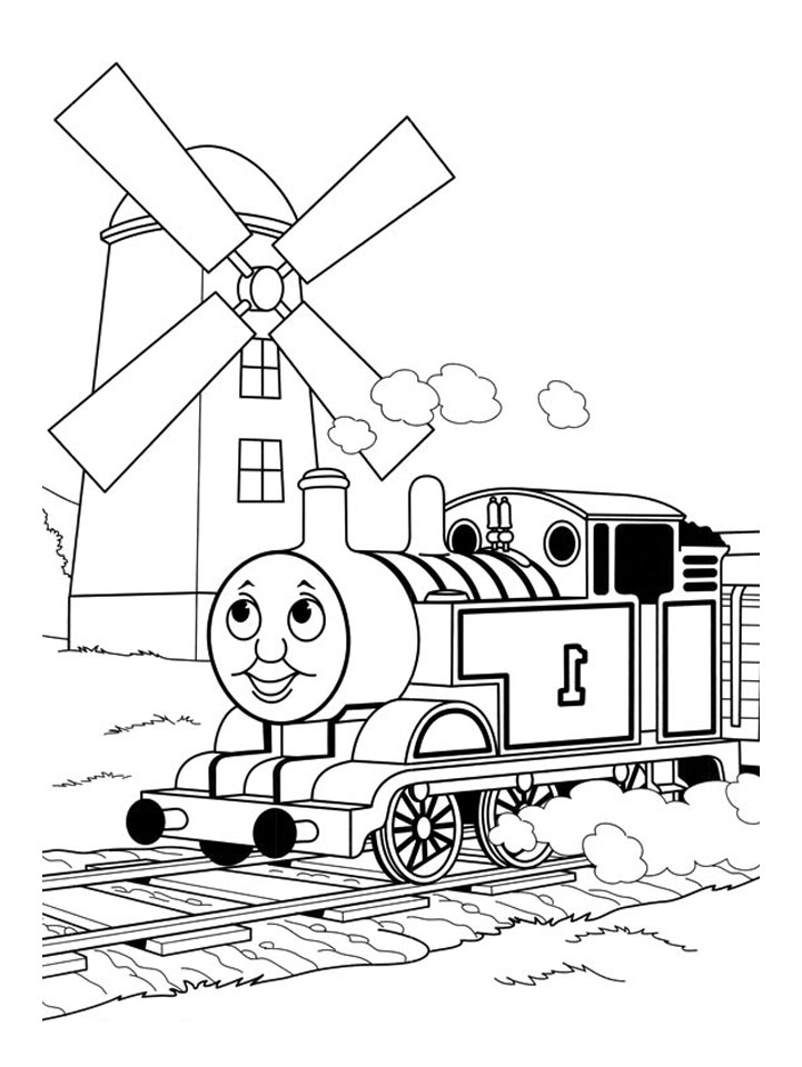 Coloring page: Train / Locomotive (Transportation) #135241 - Free Printable Coloring Pages