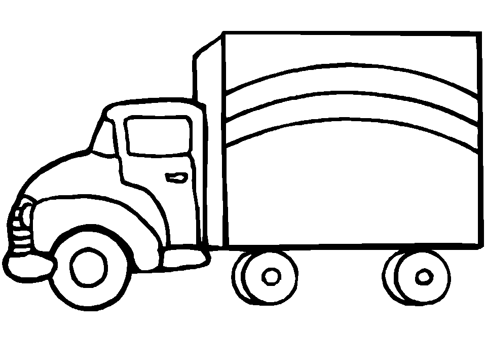 Coloring page: Truck (Transportation) #135531 - Free Printable Coloring Pages