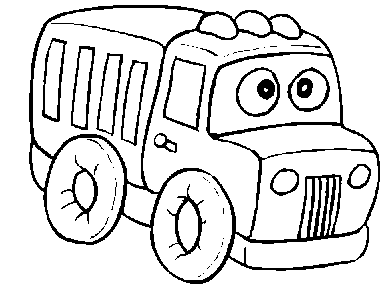 Coloring page: Truck (Transportation) #135549 - Free Printable Coloring Pages