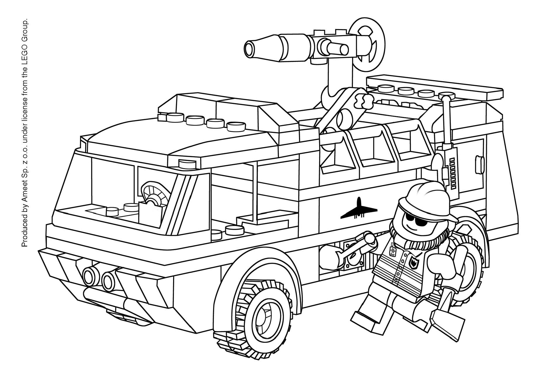 Coloring page: Truck (Transportation) #135572 - Free Printable Coloring Pages