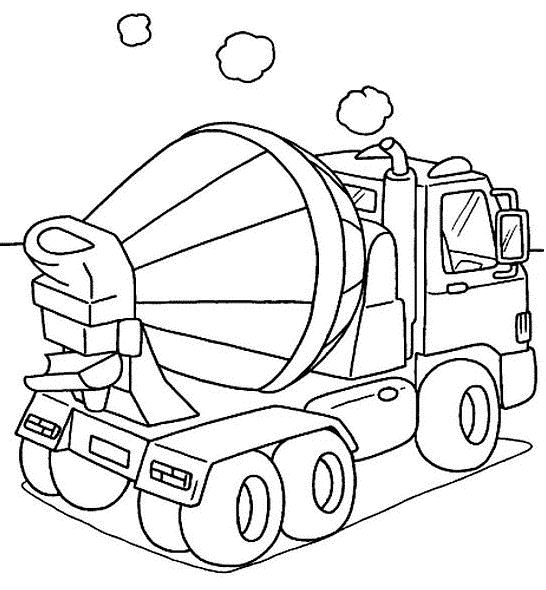 Coloring page: Truck (Transportation) #135575 - Free Printable Coloring Pages