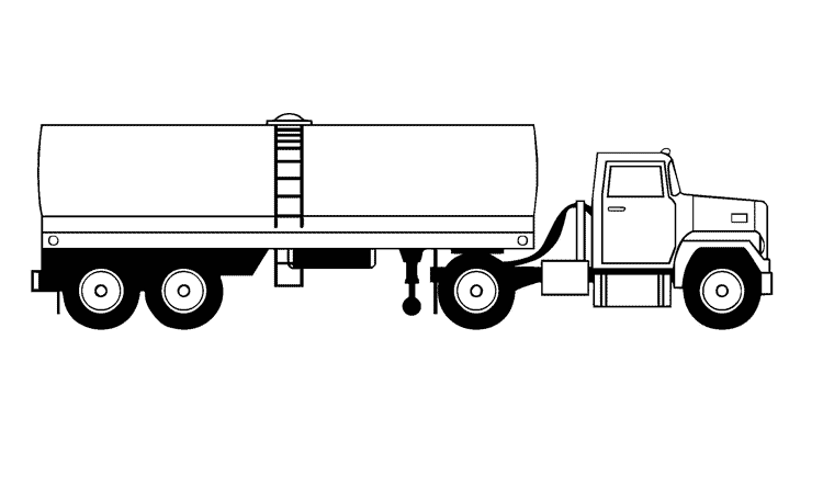 Coloring page: Truck (Transportation) #135605 - Free Printable Coloring Pages