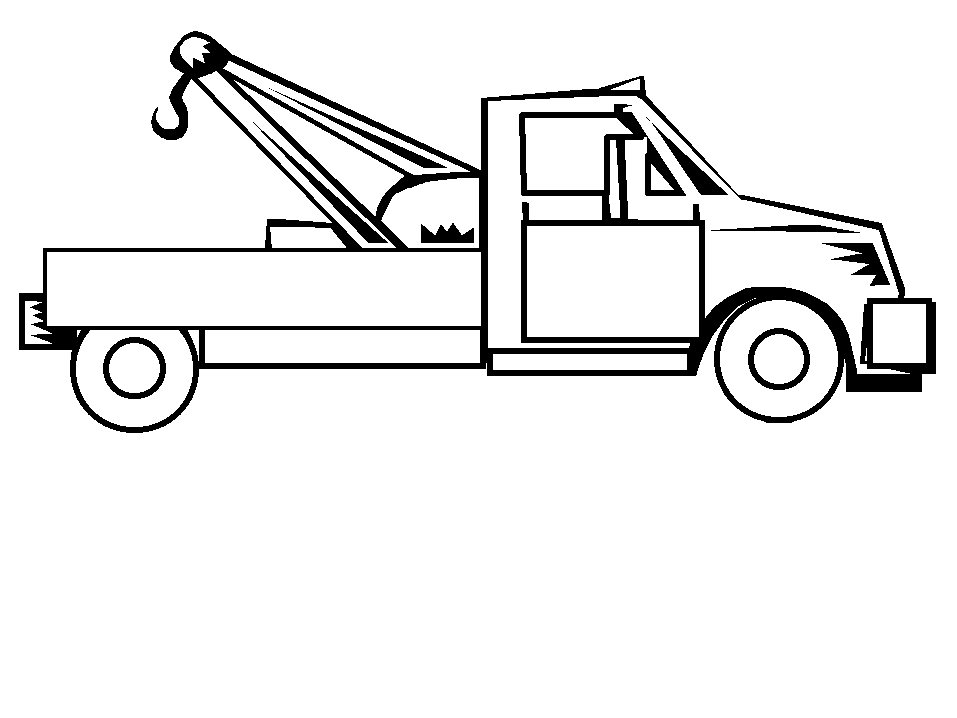 Coloring page: Truck (Transportation) #135632 - Free Printable Coloring Pages