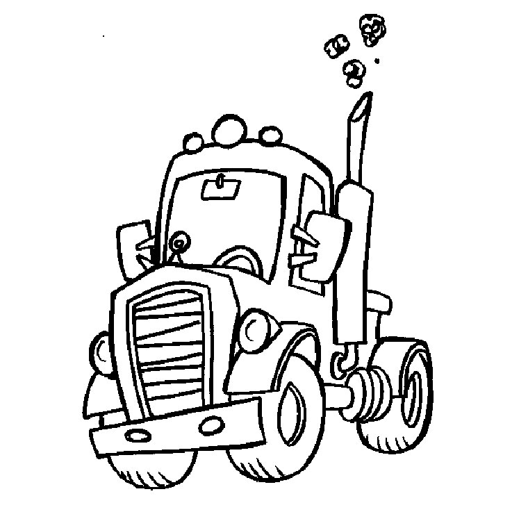 Coloring page: Truck (Transportation) #135633 - Free Printable Coloring Pages
