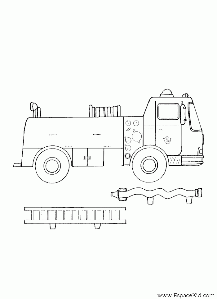 Coloring page: Truck (Transportation) #135637 - Free Printable Coloring Pages