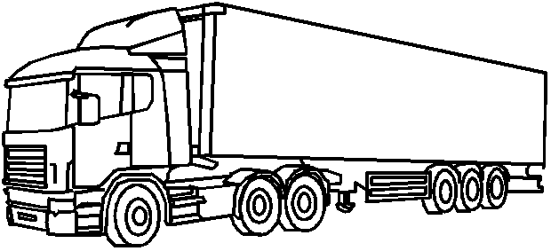 Coloring page: Truck (Transportation) #135652 - Free Printable Coloring Pages