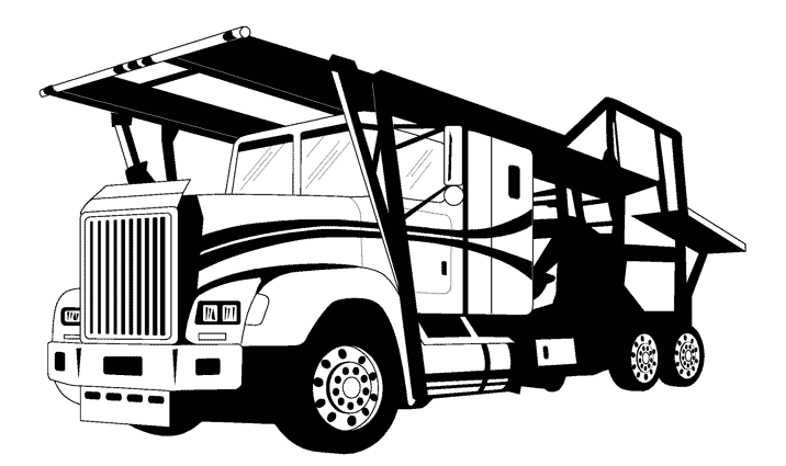 Coloring page: Truck (Transportation) #135723 - Free Printable Coloring Pages