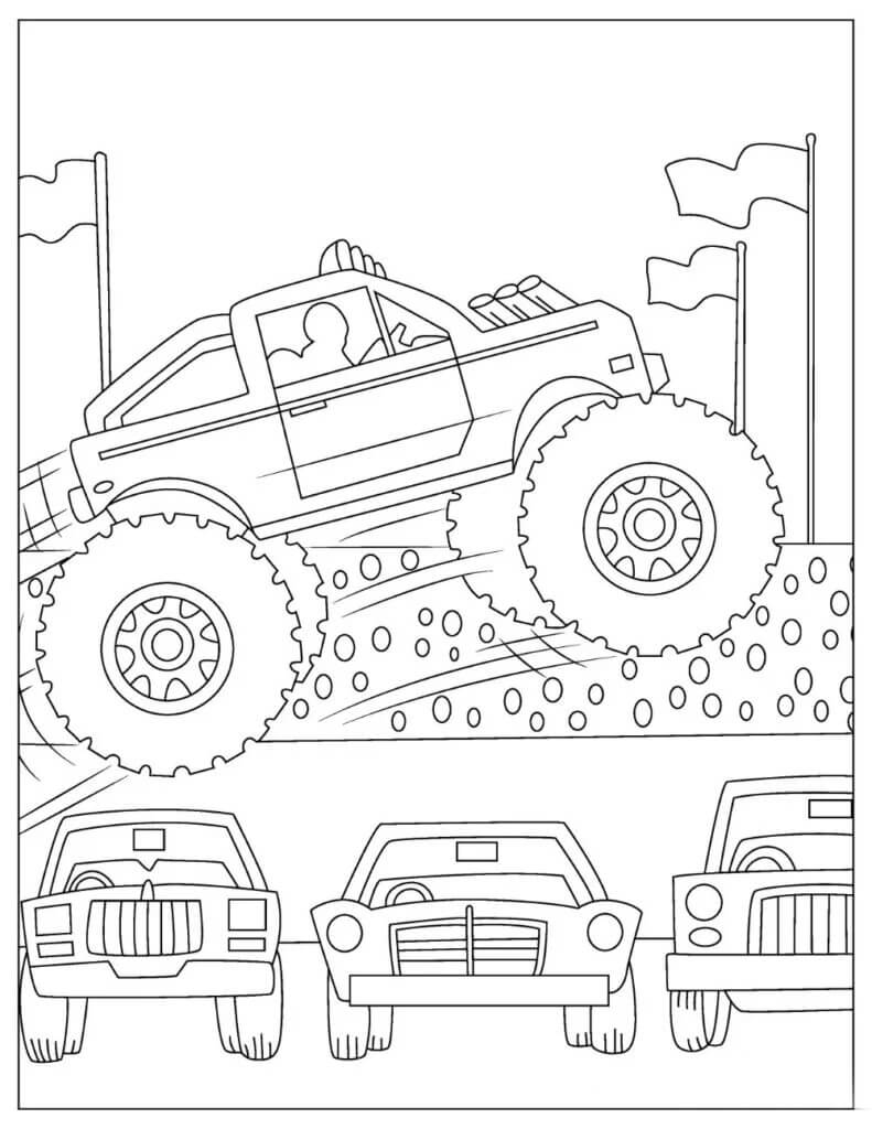 Free printable Truck coloring page #180660 from Transportation collection