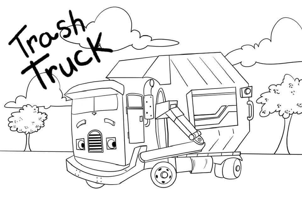 Free printable Truck coloring page #180692 from Transportation collection