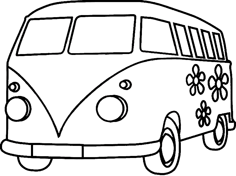 Coloring page: Van (Transportation) #145104 - Free Printable Coloring Pages