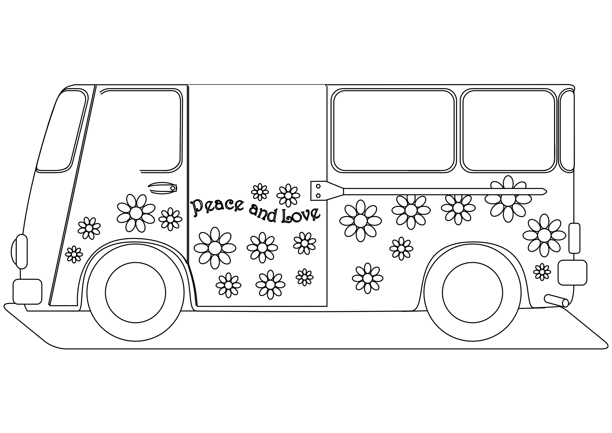 Coloring page: Van (Transportation) #145113 - Free Printable Coloring Pages