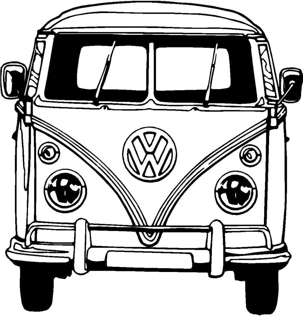 Coloring page: Van (Transportation) #145115 - Free Printable Coloring Pages