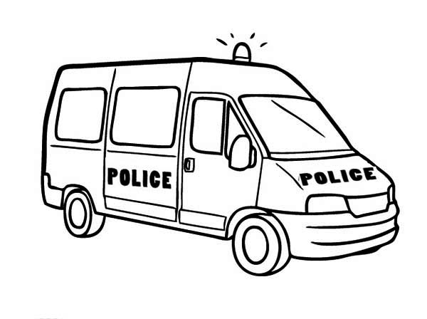 Coloring page: Van (Transportation) #145133 - Free Printable Coloring Pages