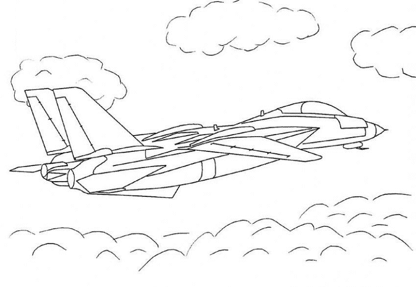 Coloring page: War Planes (Transportation) #141039 - Free Printable Coloring Pages